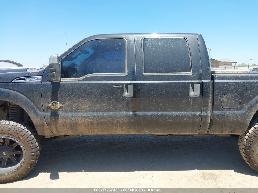 2015 FORD SUPER DUTY F-250 SRW LARIAT/PLATINUM - 1FT7W2BTXFEB68479