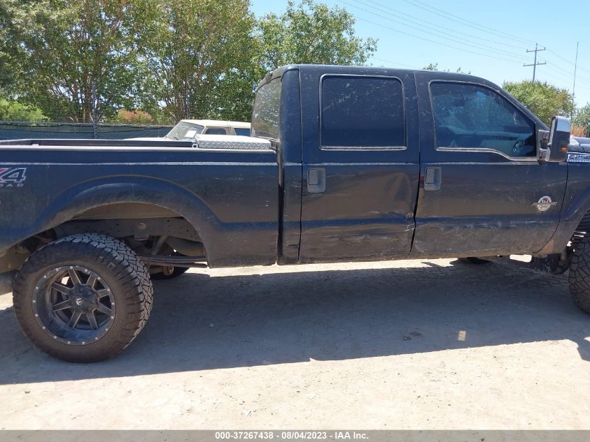 2015 FORD SUPER DUTY F-250 SRW LARIAT/PLATINUM - 1FT7W2BTXFEB68479