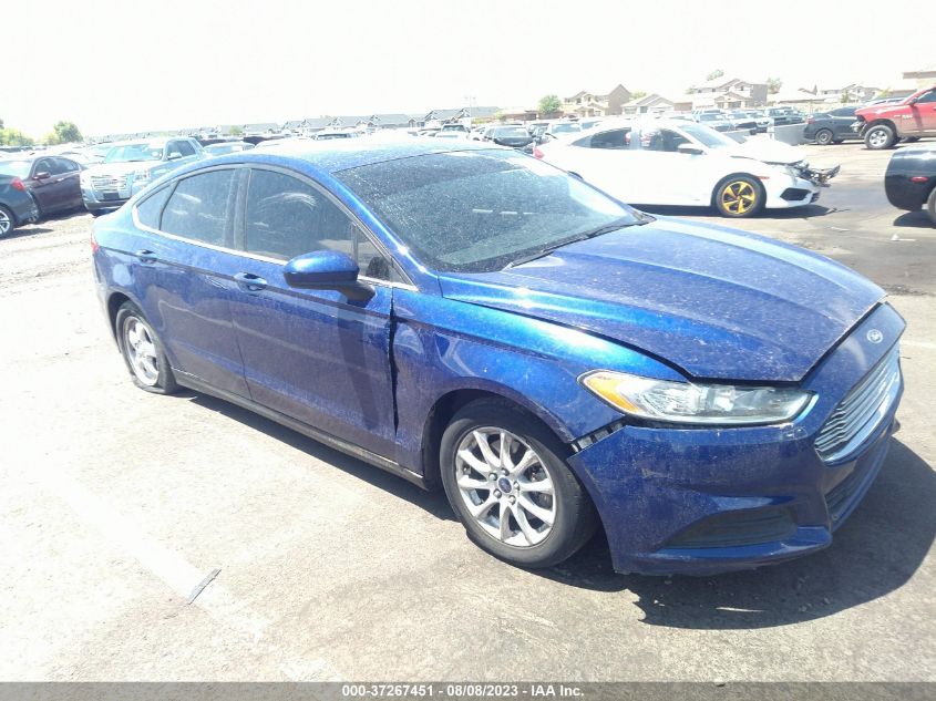 2016 FORD FUSION S - 3FA6P0G77GR385758