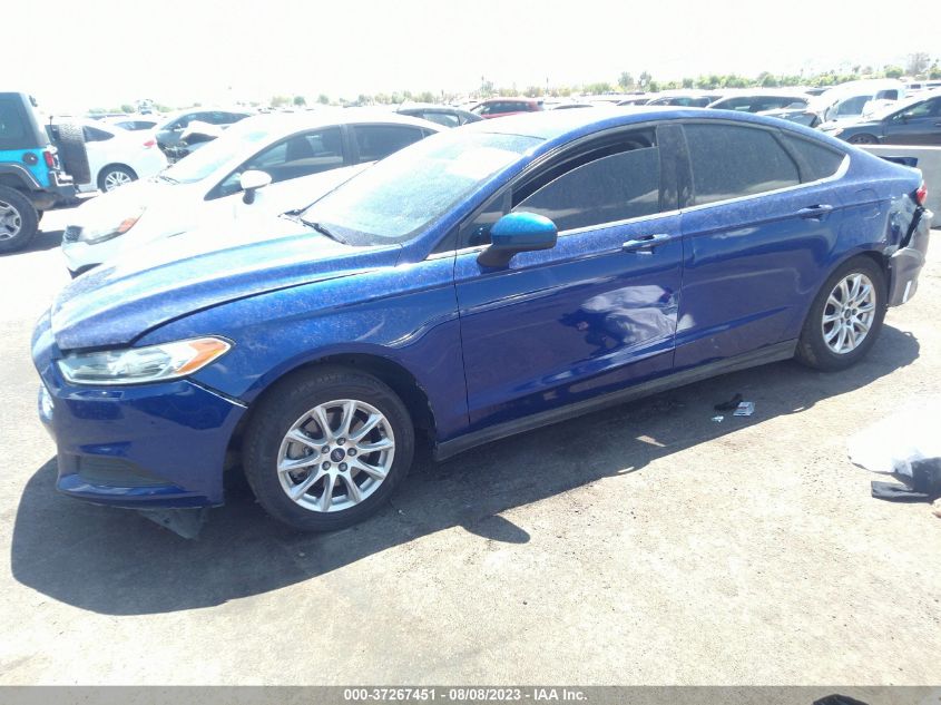 2016 FORD FUSION S - 3FA6P0G77GR385758