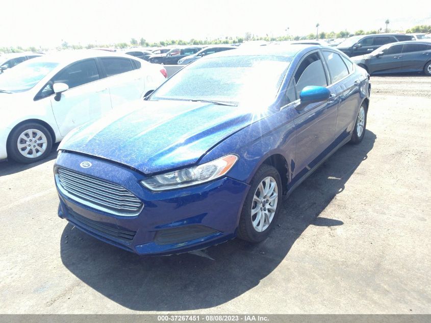 2016 FORD FUSION S - 3FA6P0G77GR385758