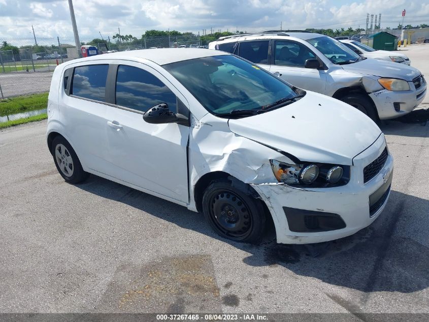 2013 CHEVROLET SONIC LS - 1G1JA6SH6D4160902