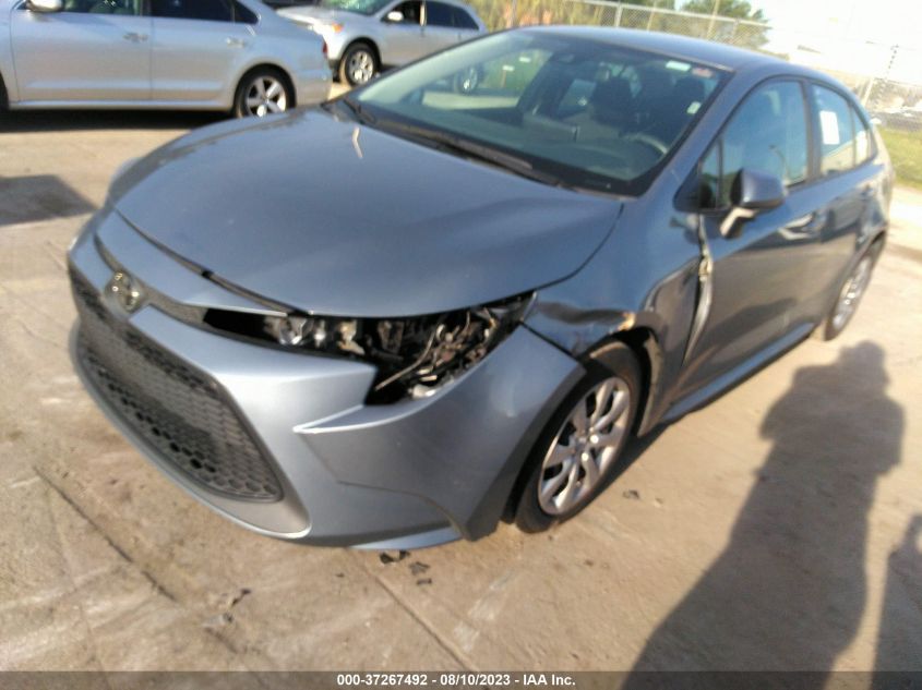 2021 TOYOTA COROLLA LE - 5YFEPMAE2MP217807