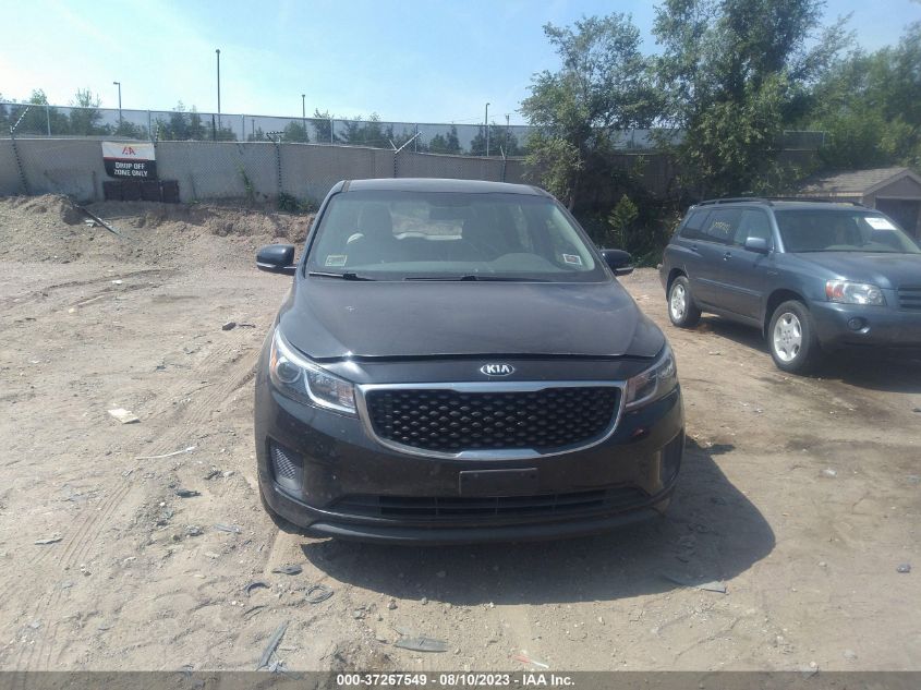 2018 KIA SEDONA L - KNDMA5C11J6380707