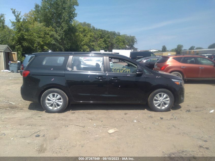2018 KIA SEDONA L - KNDMA5C11J6380707