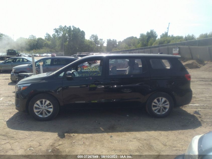 2018 KIA SEDONA L - KNDMA5C11J6380707