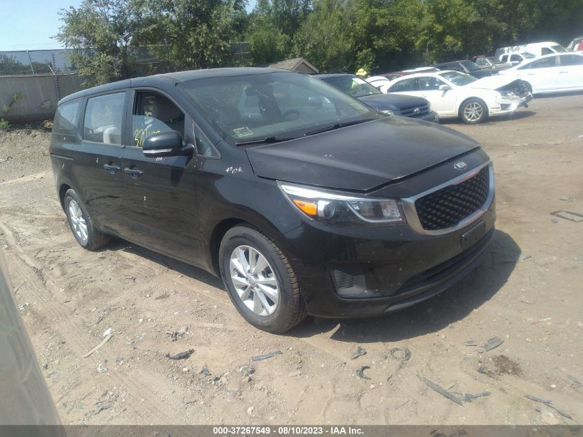 2018 KIA SEDONA L - KNDMA5C11J6380707