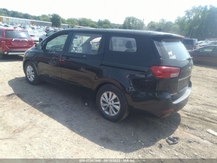 2018 KIA SEDONA L - KNDMA5C11J6380707