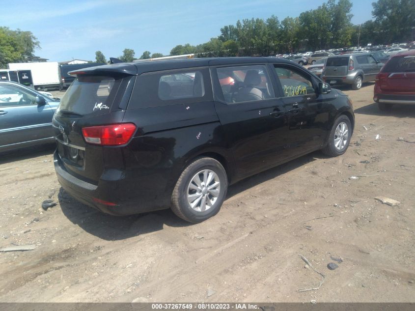 2018 KIA SEDONA L - KNDMA5C11J6380707