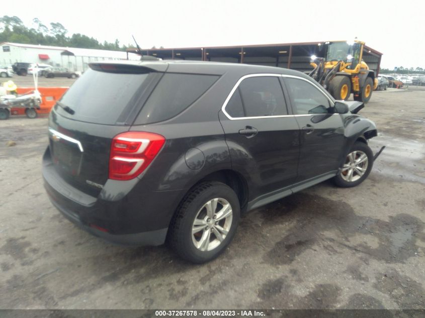 2016 CHEVROLET EQUINOX LS - 2GNALBEK9G6106201