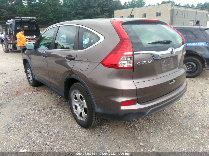 2015 HONDA CR-V LX - 5J6RM4H39FL132130