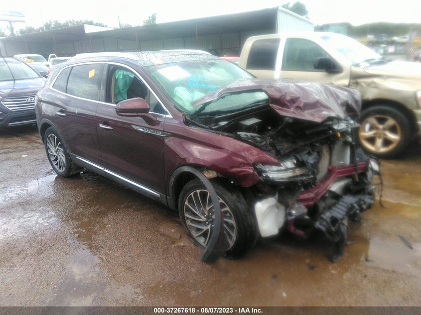 VIN 2LMPJ6L98KBL67867 2019 LINCOLN NAUTILUS RESERVE