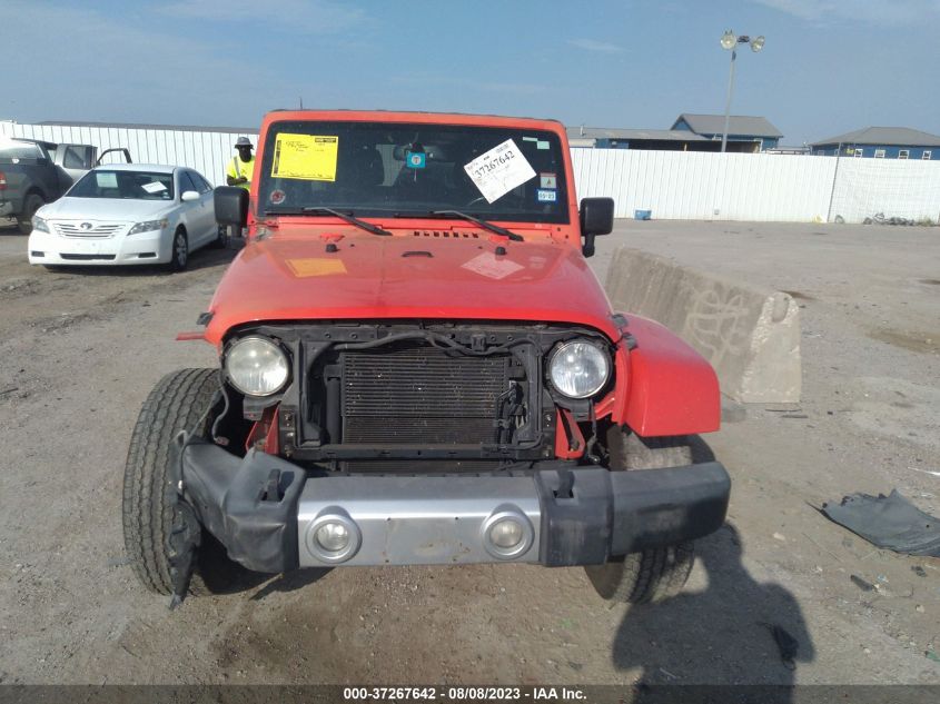 2013 JEEP WRANGLER UNLIMITED SAHARA - 1C4BJWEG9DL666681