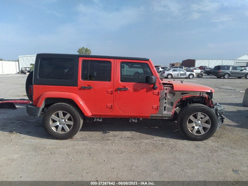 2013 JEEP WRANGLER UNLIMITED SAHARA - 1C4BJWEG9DL666681