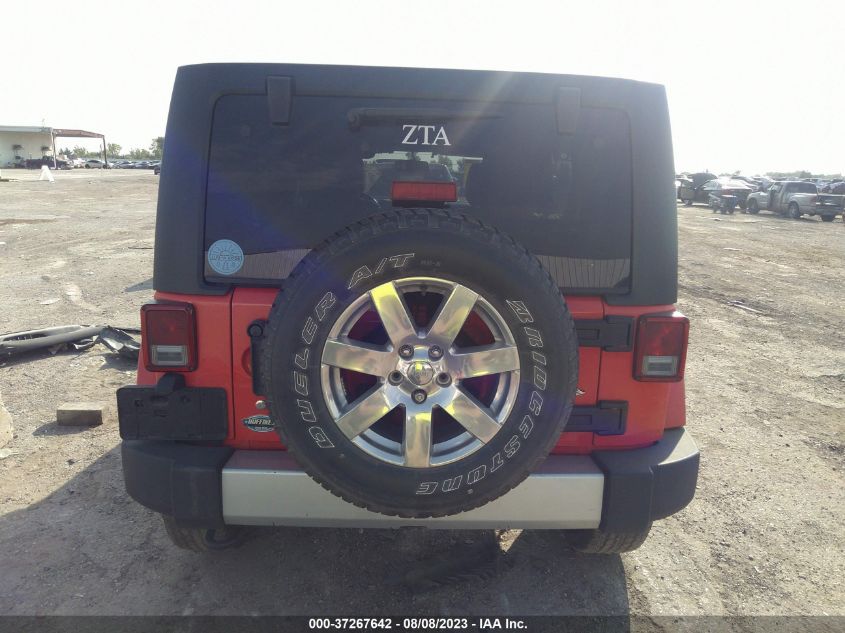 2013 JEEP WRANGLER UNLIMITED SAHARA - 1C4BJWEG9DL666681