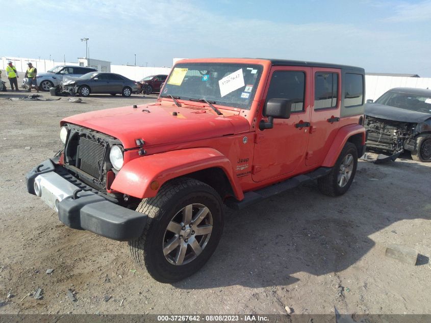 2013 JEEP WRANGLER UNLIMITED SAHARA - 1C4BJWEG9DL666681