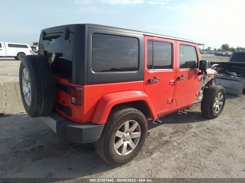 2013 JEEP WRANGLER UNLIMITED SAHARA - 1C4BJWEG9DL666681