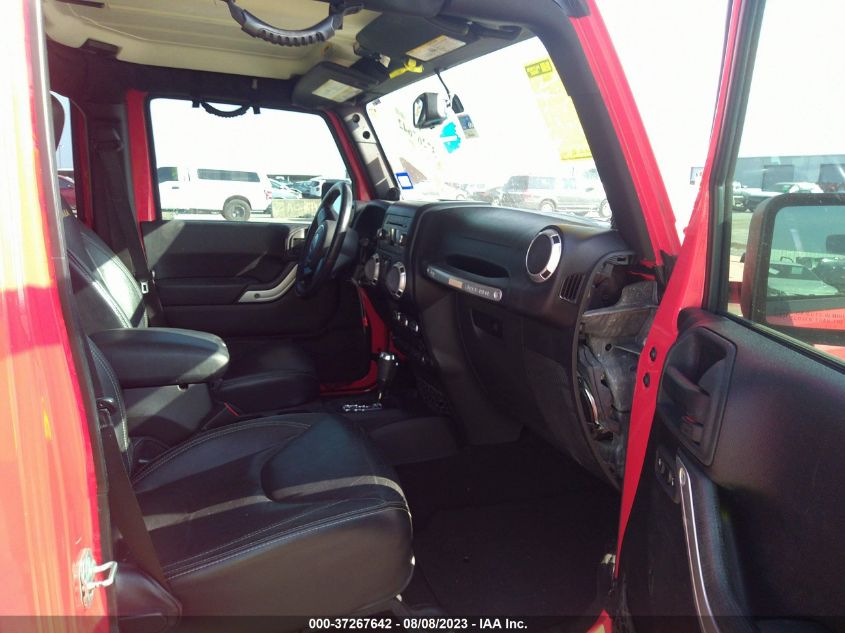 2013 JEEP WRANGLER UNLIMITED SAHARA - 1C4BJWEG9DL666681
