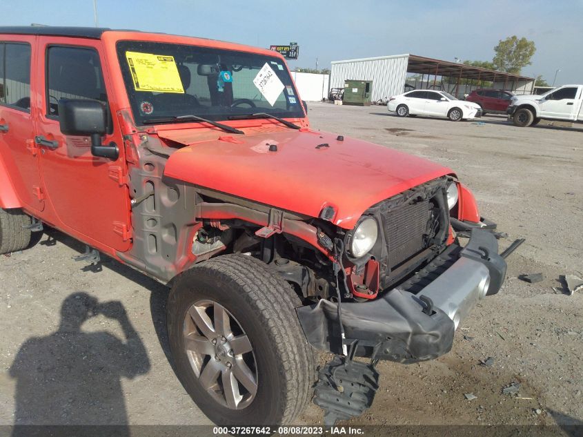 2013 JEEP WRANGLER UNLIMITED SAHARA - 1C4BJWEG9DL666681