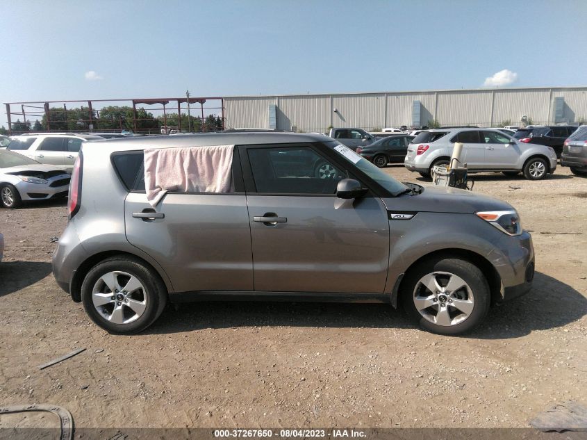 2018 KIA SOUL BASE - KNDJN2A21J7585522