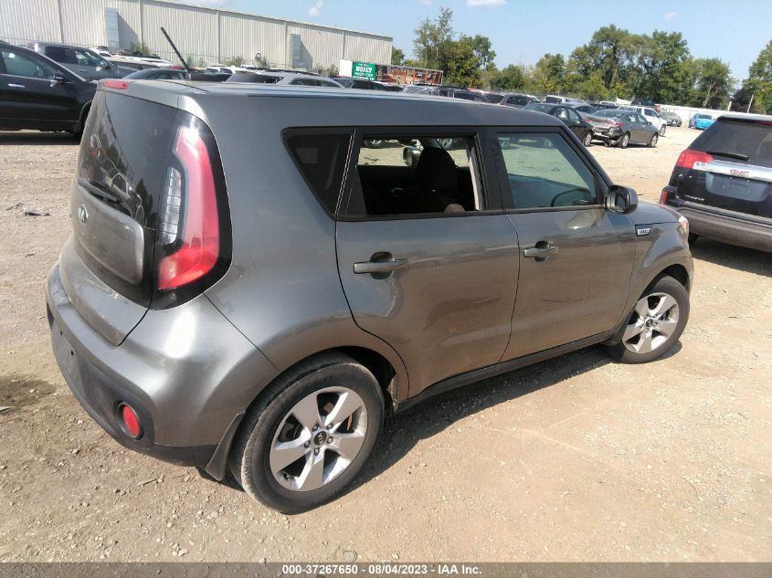 2018 KIA SOUL BASE - KNDJN2A21J7585522
