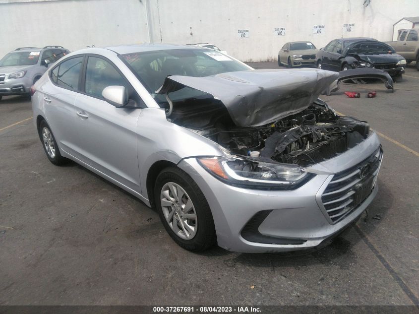 2017 HYUNDAI ELANTRA SE - KMHD74LF0HU083529