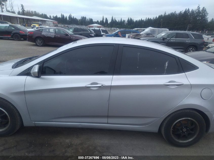 2013 HYUNDAI ACCENT GLS - KMHCT4AE2DU329394