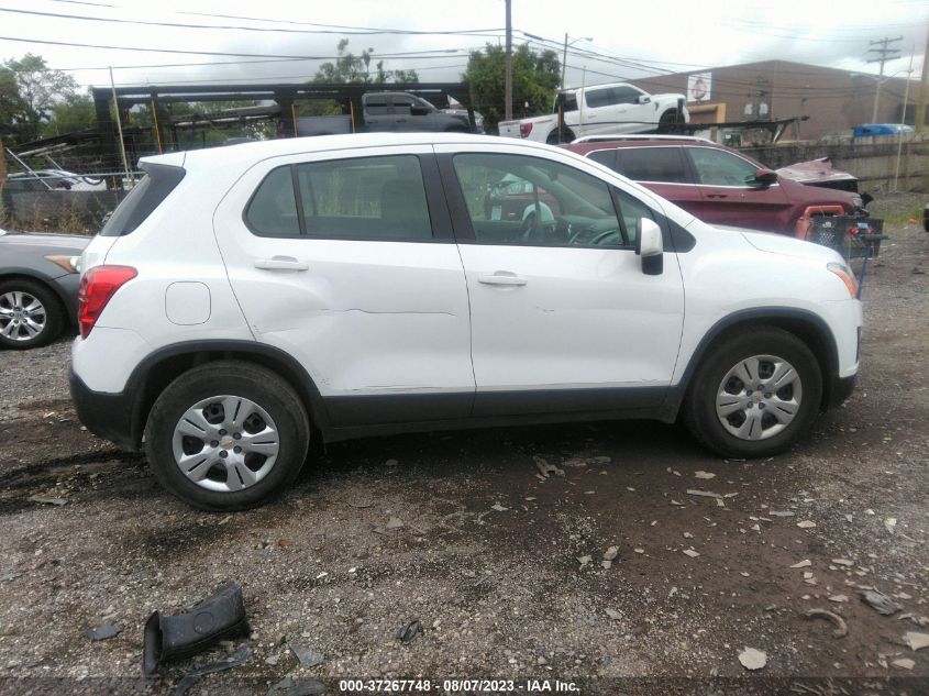 2016 CHEVROLET TRAX LS - 3GNCJKSBXGL219766