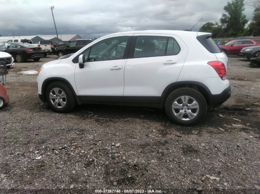 2016 CHEVROLET TRAX LS - 3GNCJKSBXGL219766