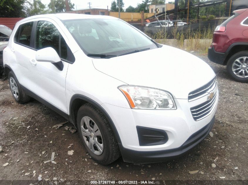 2016 CHEVROLET TRAX LS - 3GNCJKSBXGL219766