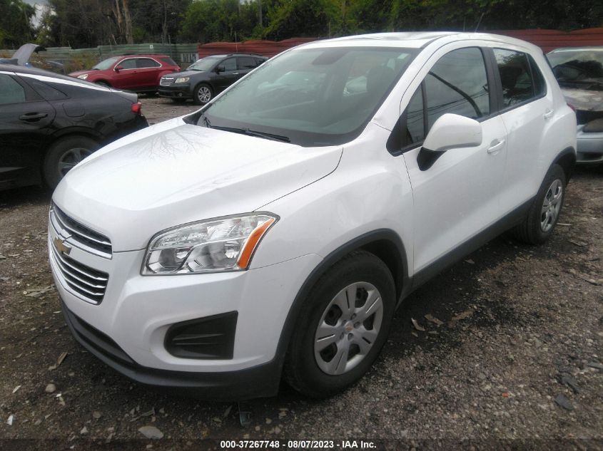 2016 CHEVROLET TRAX LS - 3GNCJKSBXGL219766