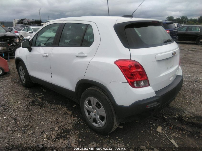 2016 CHEVROLET TRAX LS - 3GNCJKSBXGL219766