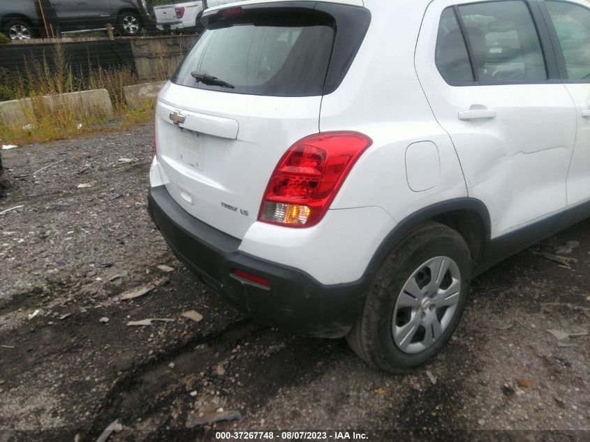 2016 CHEVROLET TRAX LS - 3GNCJKSBXGL219766