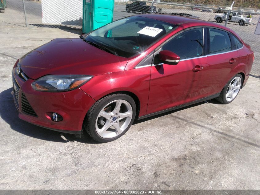 2014 FORD FOCUS TITANIUM - 1FADP3J27EL111977