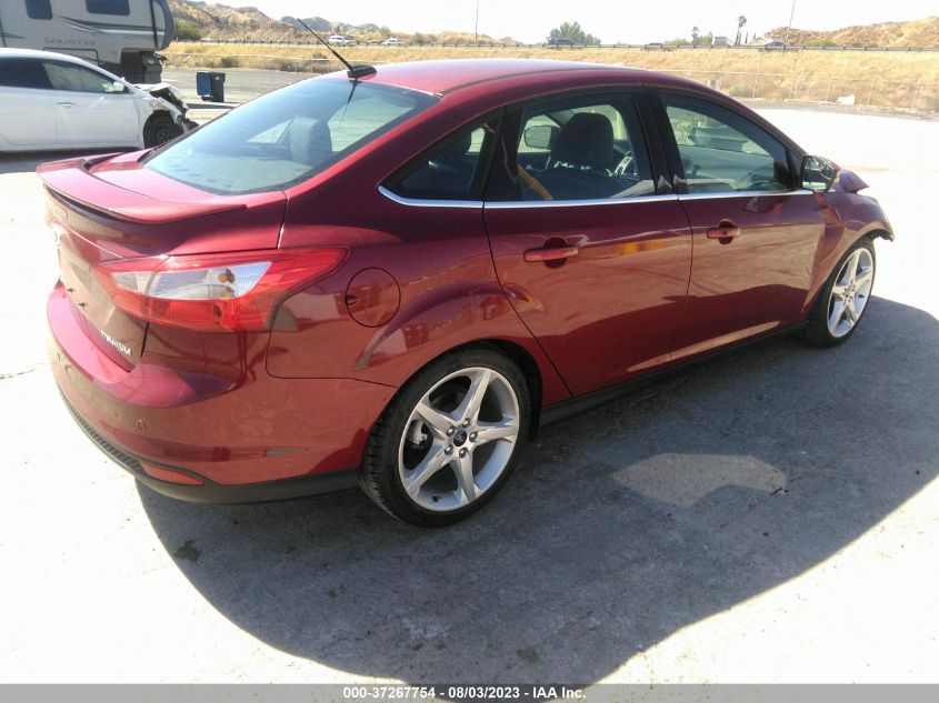 2014 FORD FOCUS TITANIUM - 1FADP3J27EL111977