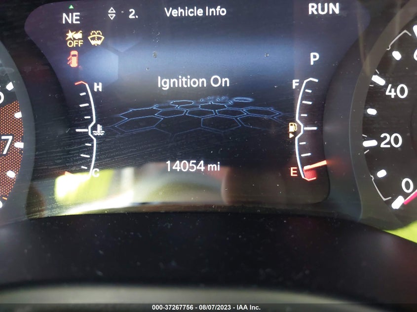 VIN 3C4NJDDB1NT161859 2022 JEEP COMPASS TRAILHAWK