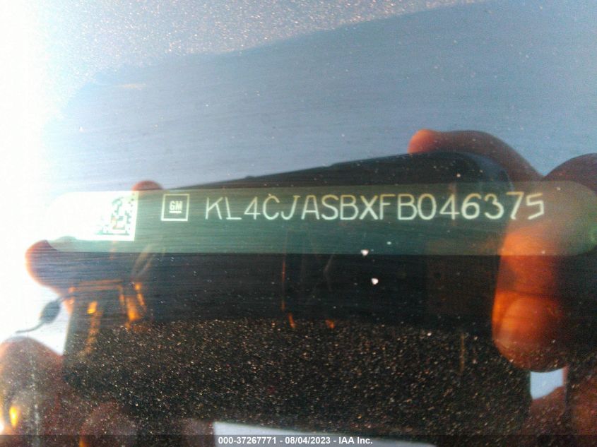 2015 BUICK ENCORE - KL4CJASBXFB046375
