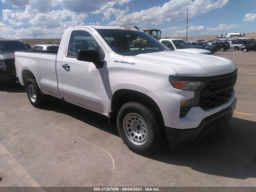 2023 CHEVROLET SILVERADO 1500 WORK TRUCK - 3GCNAAEK2PG227733