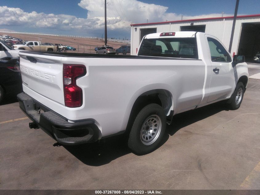 2023 CHEVROLET SILVERADO 1500 WORK TRUCK - 3GCNAAEK2PG227733