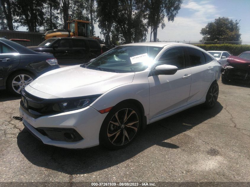 2019 HONDA CIVIC SEDAN SPORT - 2HGFC2F87KH544179