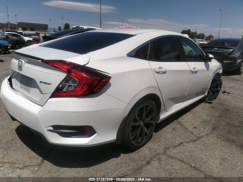 2019 HONDA CIVIC SEDAN SPORT - 2HGFC2F87KH544179