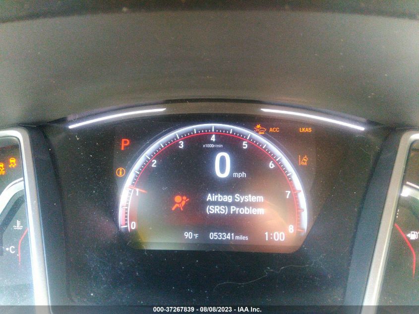 2019 HONDA CIVIC SEDAN SPORT - 2HGFC2F87KH544179