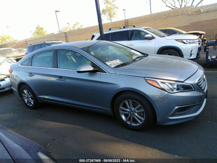 2017 HYUNDAI SONATA 2.4L - 5NPE24AF9HH542688