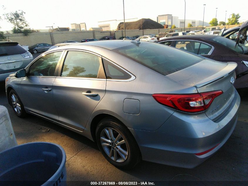 2017 HYUNDAI SONATA 2.4L - 5NPE24AF9HH542688