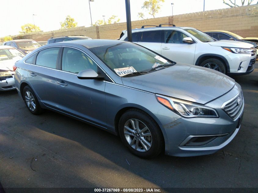 2017 HYUNDAI SONATA 2.4L - 5NPE24AF9HH542688