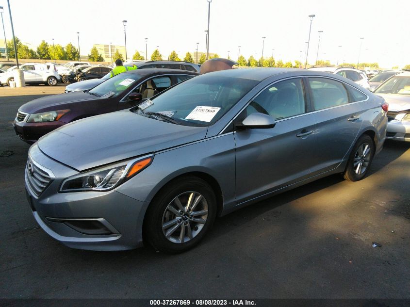 2017 HYUNDAI SONATA 2.4L - 5NPE24AF9HH542688