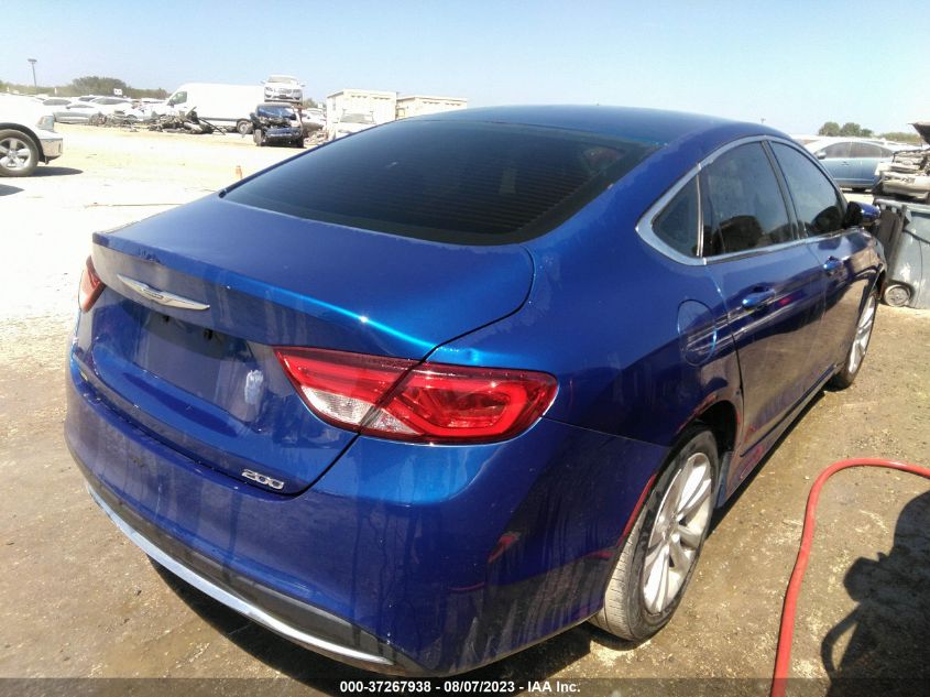 2015 CHRYSLER 200 LIMITED - 1C3CCCAB9FN707684