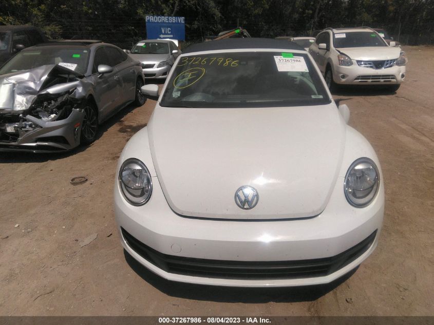 2016 VOLKSWAGEN BEETLE CONVERTIBLE 1.8T DENIM 3VW517AT4GM820140