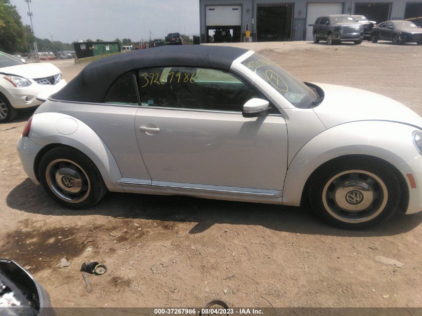 2016 VOLKSWAGEN BEETLE CONVERTIBLE 1.8T DENIM 3VW517AT4GM820140