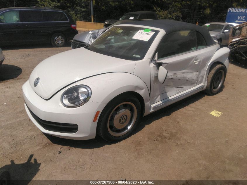 2016 VOLKSWAGEN BEETLE CONVERTIBLE 1.8T DENIM 3VW517AT4GM820140